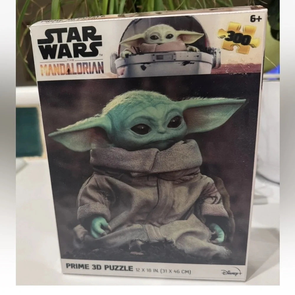 Star Wars * GROGU * MANDOLORIAN * PRIME 3D * 300 PUZZLE Factory Sealed DISNEY *